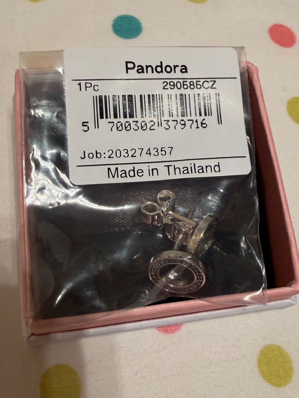 Pandora Earrings.